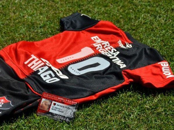Newell's hizo socio a Thiago Messi desde su nacimiento