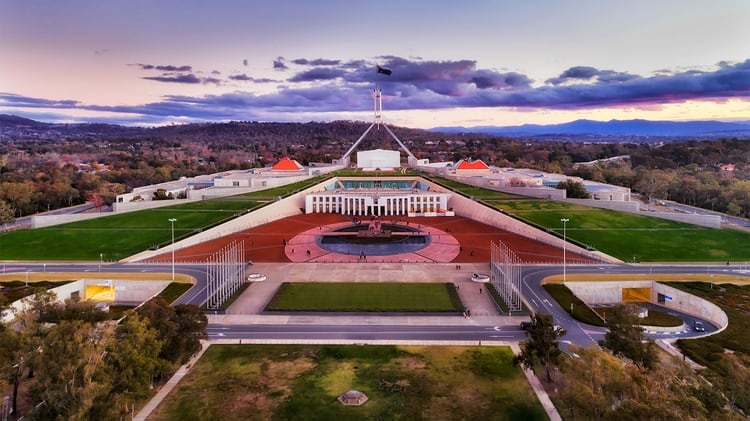 Canberra, capital de Australia (Shutterstock)