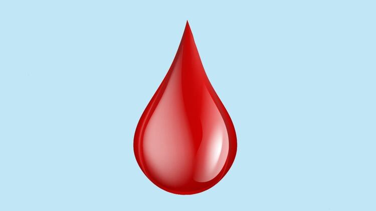 El emoji que muestra una gota roja representa la mensturación.