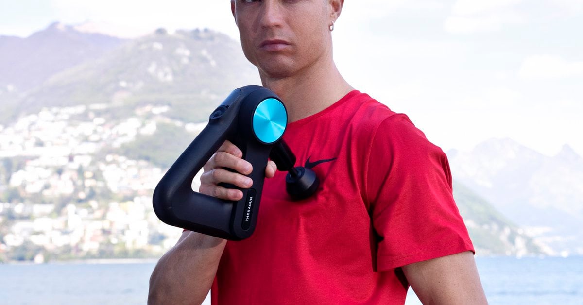 Cristiano Ronaldo joins Therabody's percussive therapy