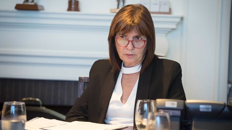 Patricia Bullrich, ministra de Seguridad (foto de archivo: Guille Llamos)