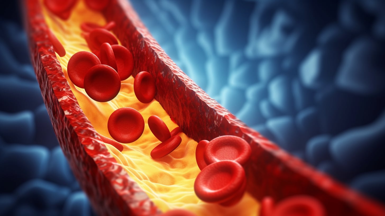 Globulos rojos, arteria, vía sanguínea, colesterol, salud, cardiología, sangre - Imagen Ilustrativa Infobae