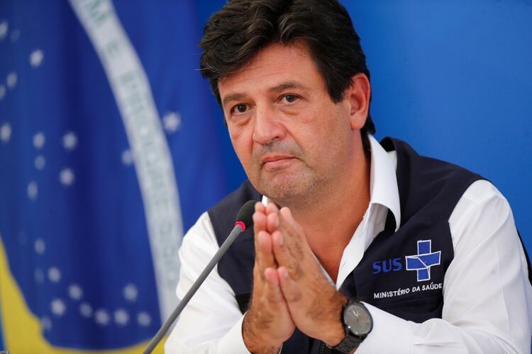 Luiz Henrique Mandetta, ministro de Salud de Brasil (REUTERS/Adriano Machado)