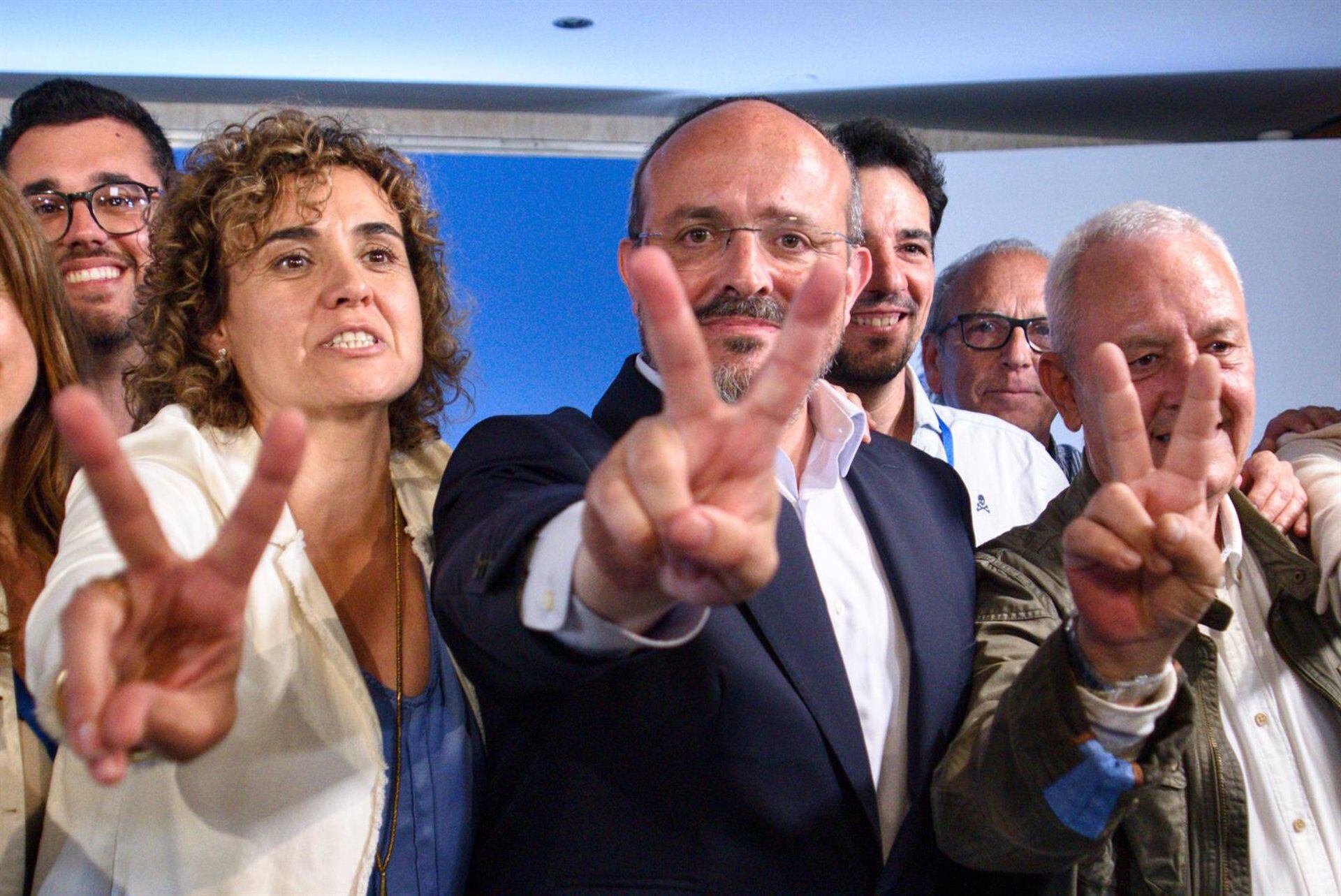 Alejandro Fernández, candidato del PP, en la noche electoral. (Alberto Paredes/Europa Press)