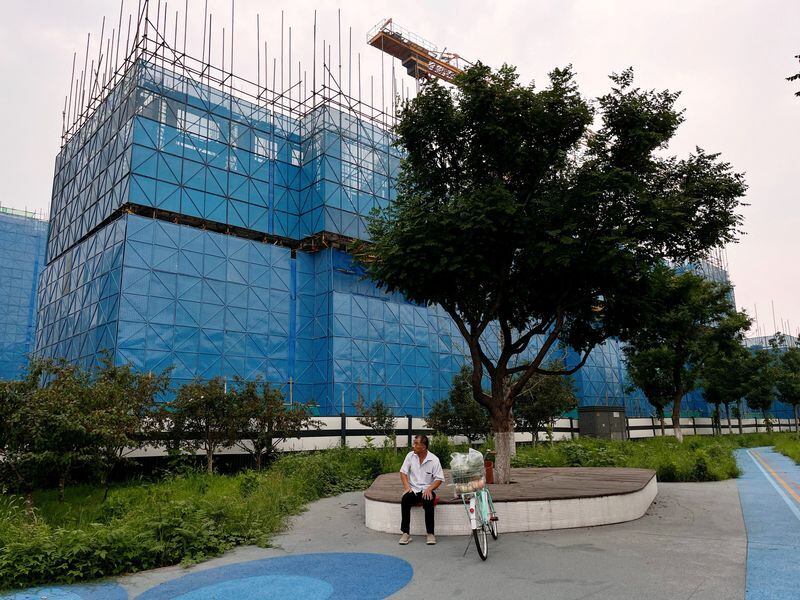 Una obra de construcción de edificios residenciales de Country Garden, en Beijing (REUTERS/Tingshu Wang)
