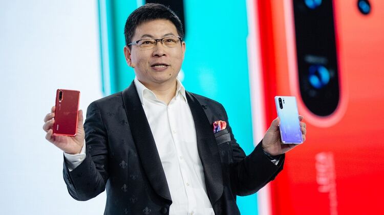 Richard Yu, CEO de Huawei (Bloomberg)