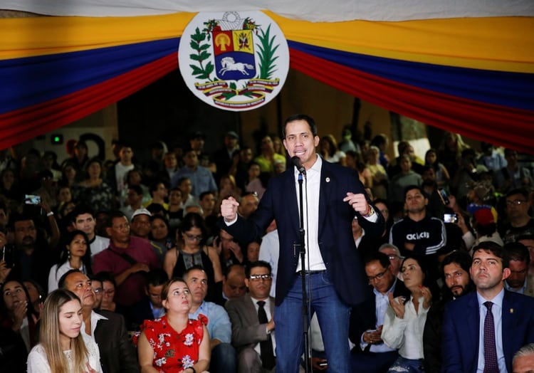 Juan Guidó es reconocido por más de 50 países como presidente legítimo de Venezuela (REUTERS/)