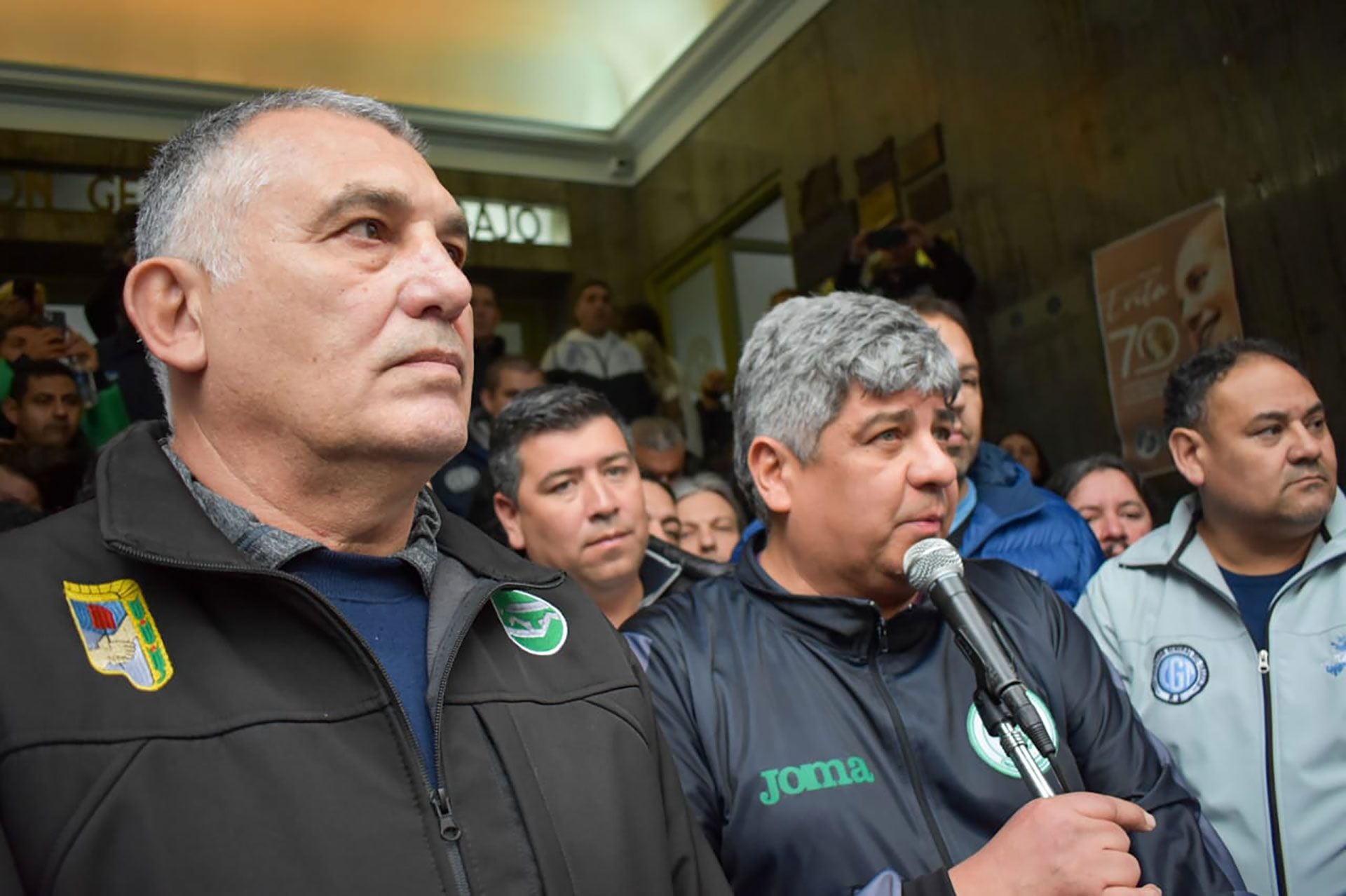 Pablo Moyano y Mario Manrique