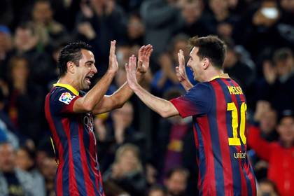 Xavi considera a Messi como el mejor futbolista de a historia (Reuters)