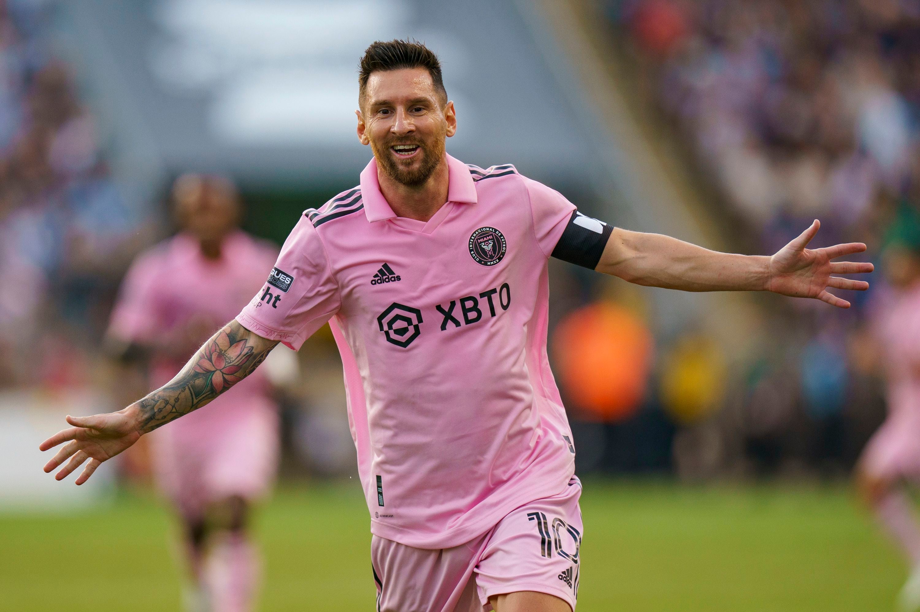 Lionel Messi cerrará el 2023 con Inter Miami este viernes (AP Foto/Chris Szagola)