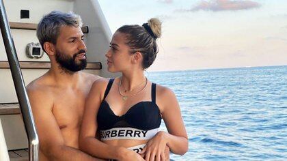 El Kun y su novia, Sofia Calzetti, de vacaciones en Italia (Foto: Instagram)
