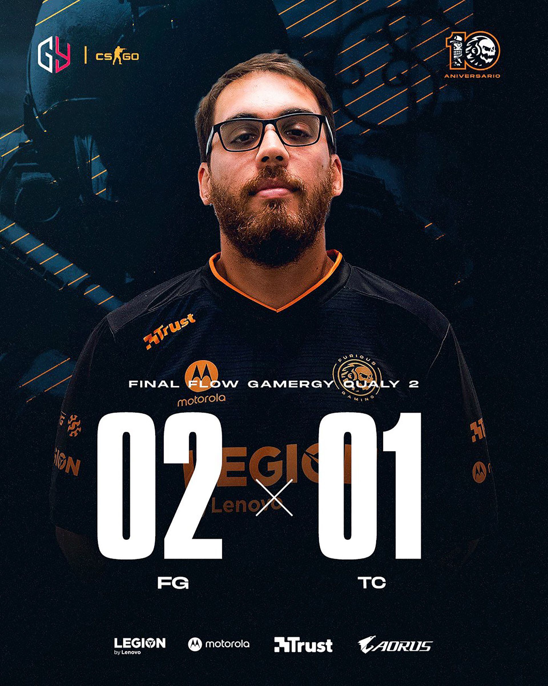 Рейтинг «Форсаж Гейминг» для Gamergy - CS:GO