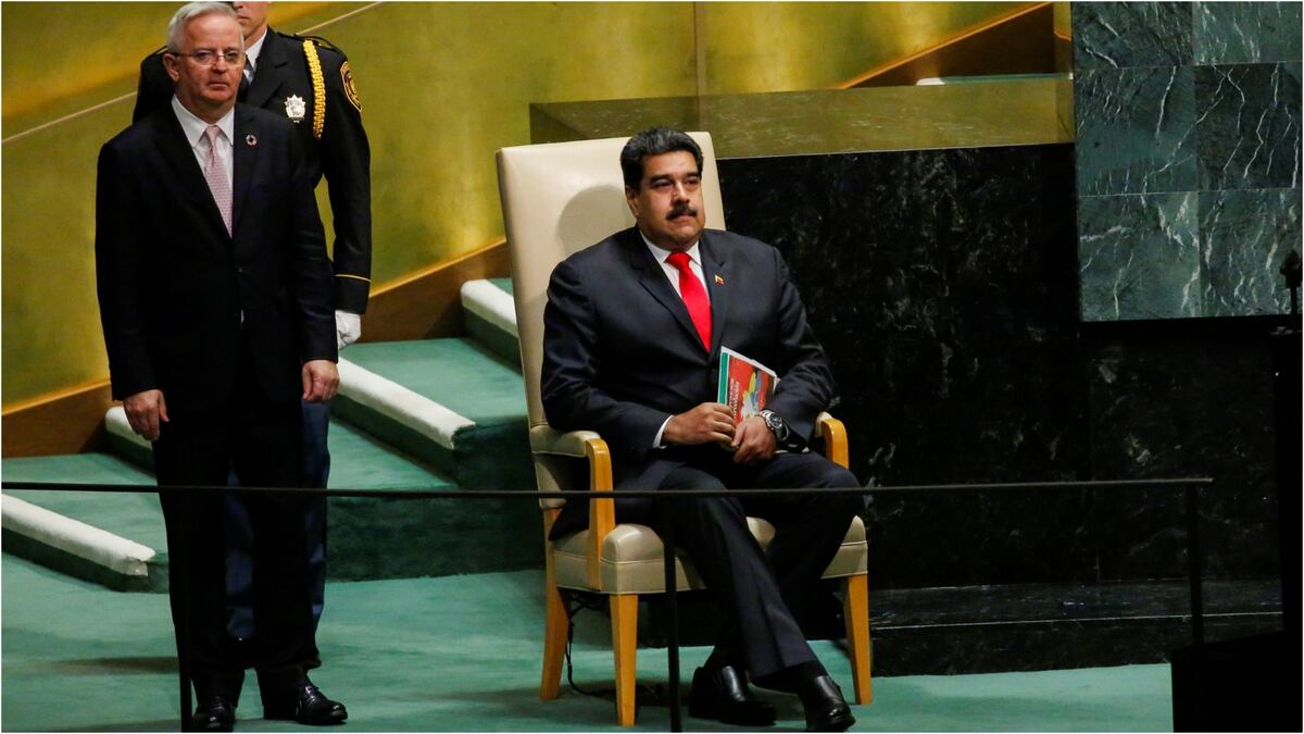 Resultado de imagen para NicolÃ¡s Maduro en la ONU