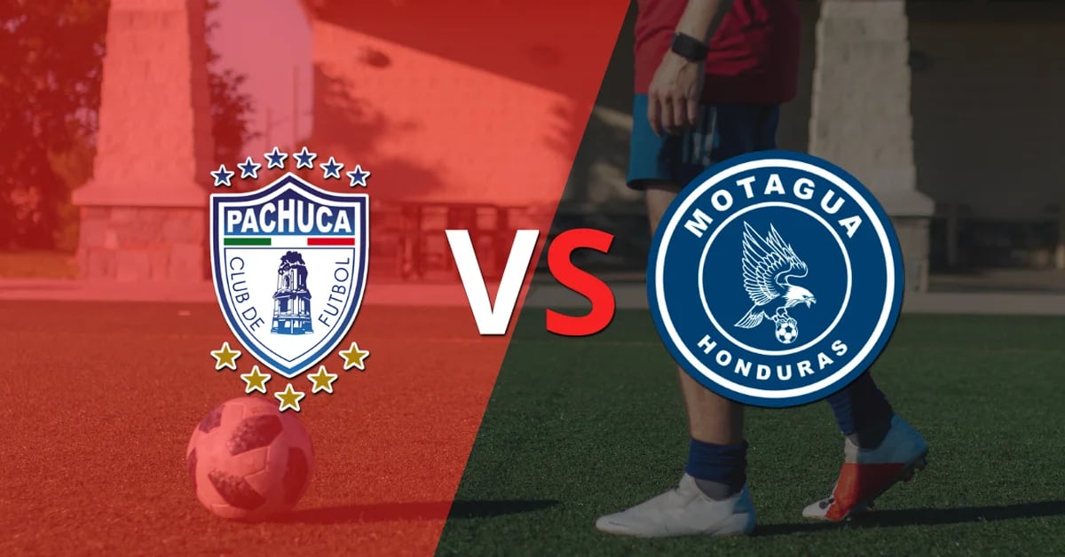 The match between Pachuca and Motagua begins