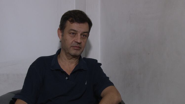 Víctor Manzanares, durante la entrevista en La Cornisa con Luis Majul