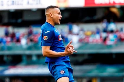 Jonathan Rodríguez fue uno de los positivos de Cruz Azul (Foto: José Méndez/ EFE)
