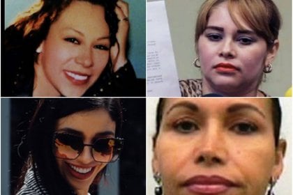 Ex reclusas, diputadas, reinas de belleza: la lista de mujeres del "Chapo" (Foto: archivo)