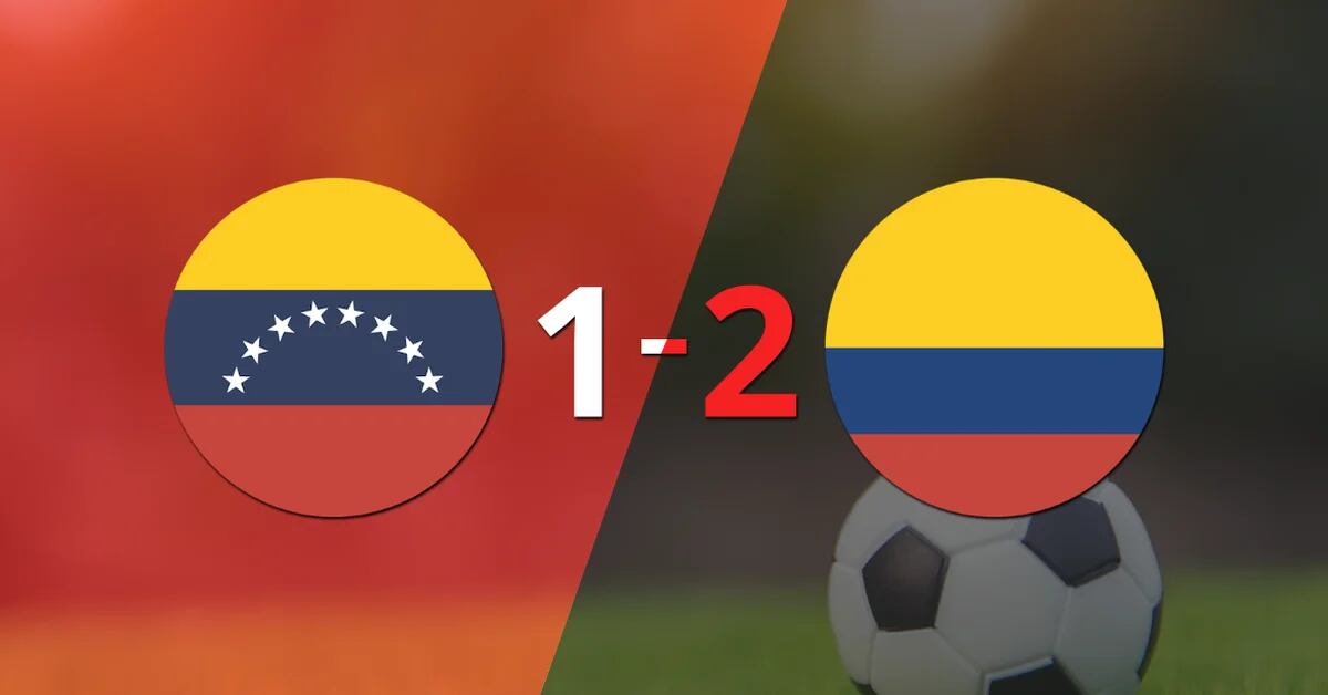 By a slight advantage Colombia takes the three points against Venezuela