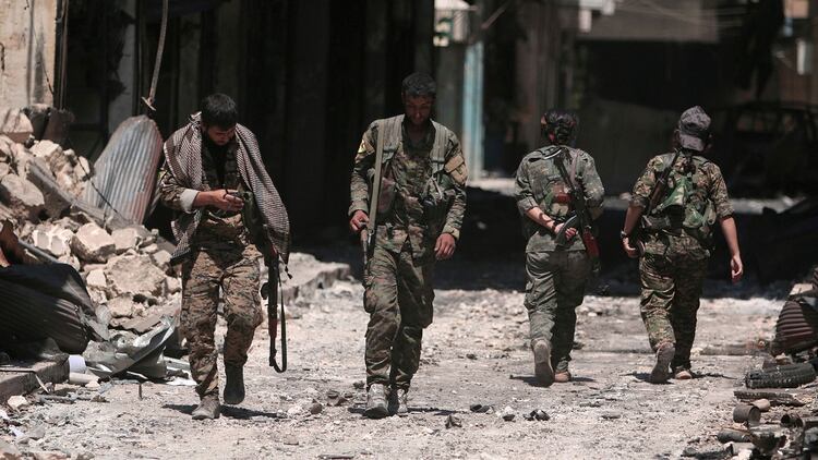 El EjÃ©rcito sirio ingresÃ³ a Manbij (Reuters)