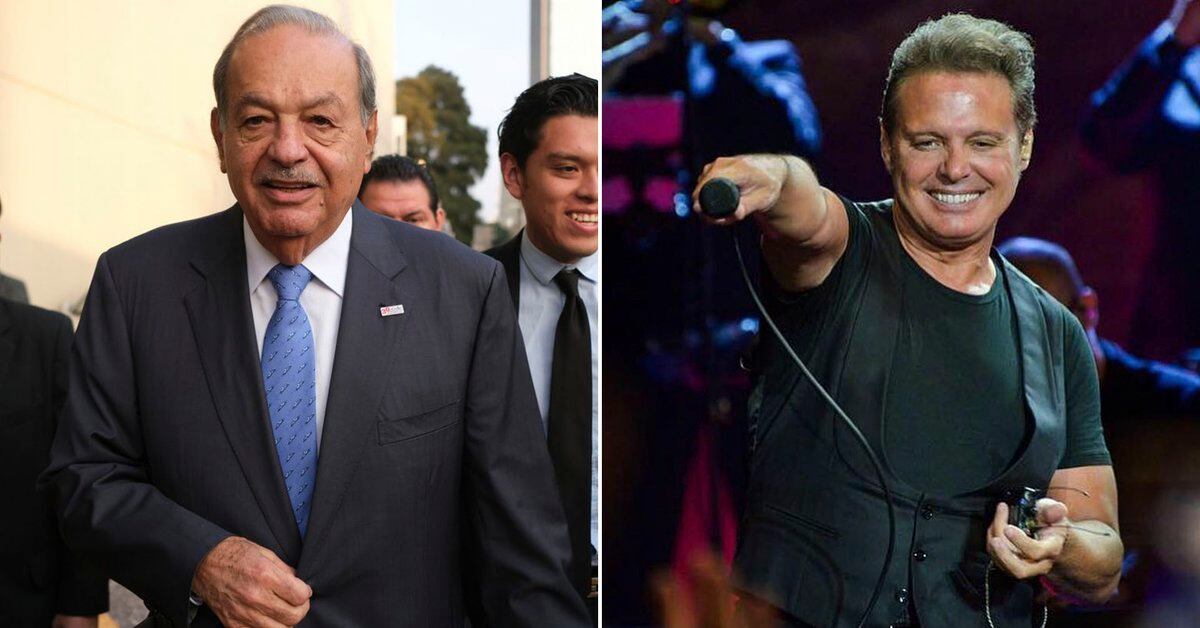 What is Luis Miguel's relationship with the family of millionaire Carlos Slim