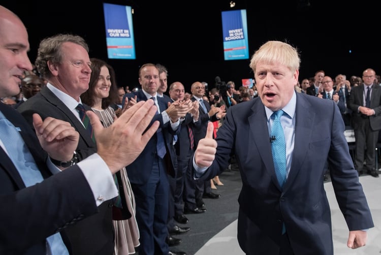 Primer ministro de Gran Bretaña, Boris Johnson