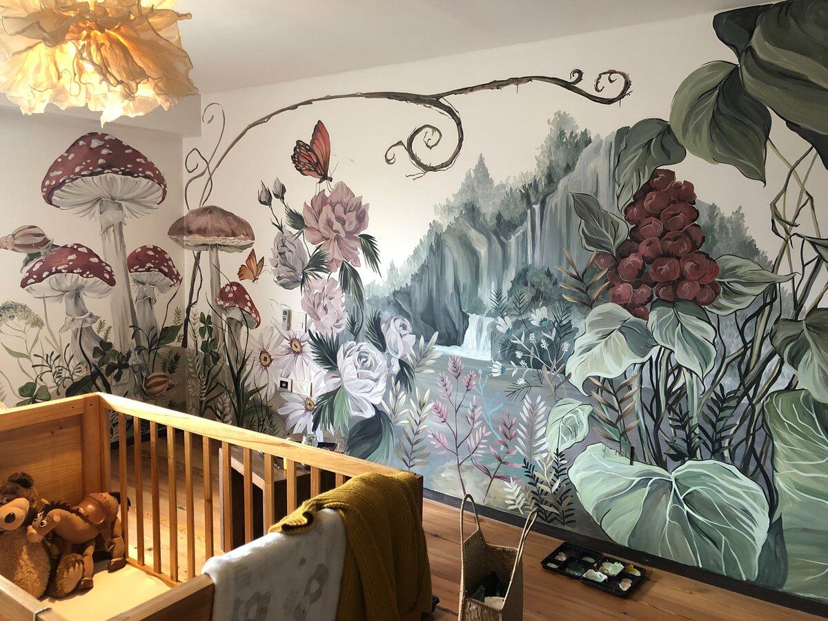 Murales 3d Una Tendencia Que Pisa Fuerte En La Intimidad De Los Hogares Infobae