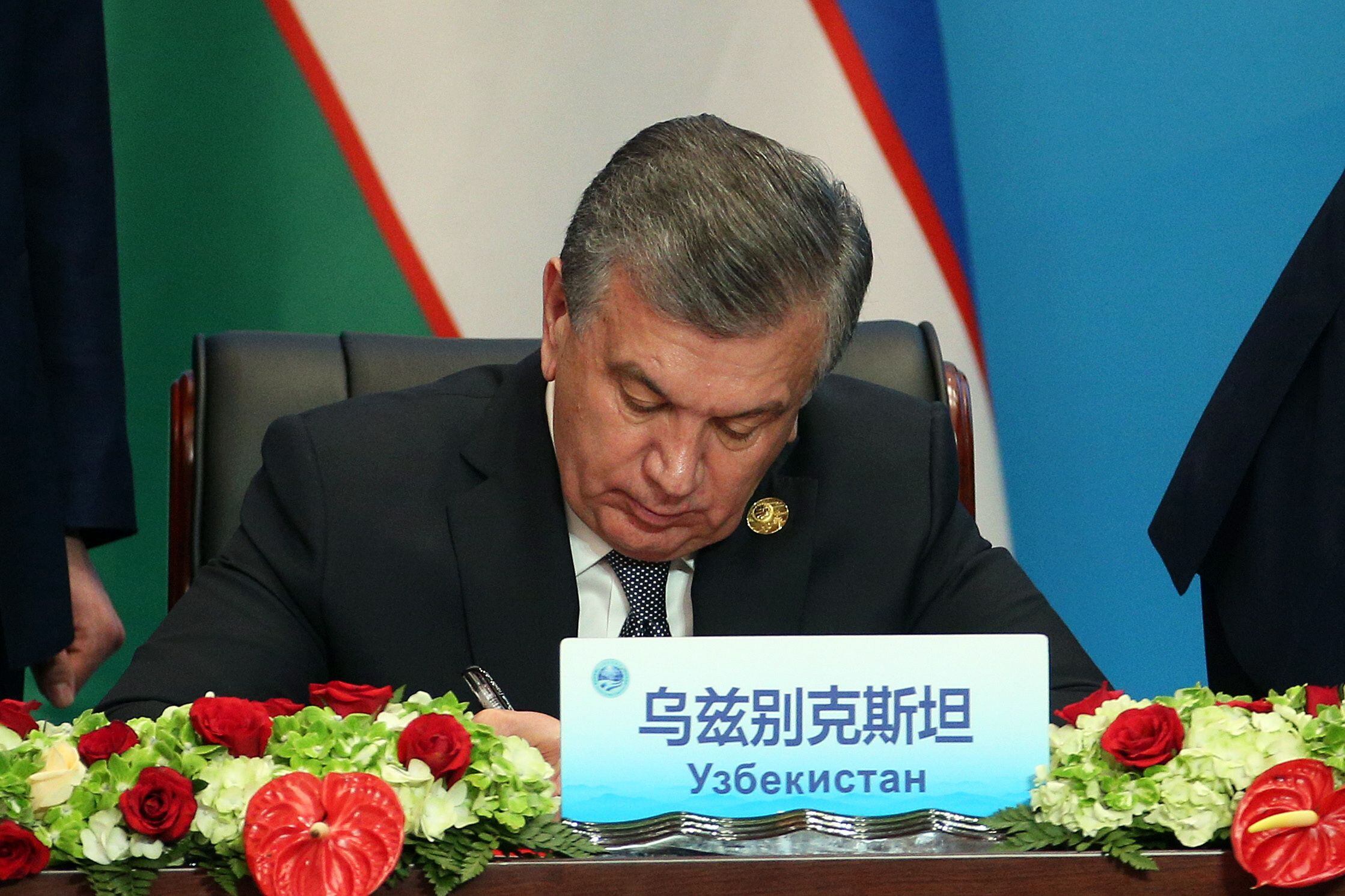 El presidente de Uzbekistán, Shavkat Mirziyóyev, en una fotografía de archivo. EFE/EPA/WU HONG