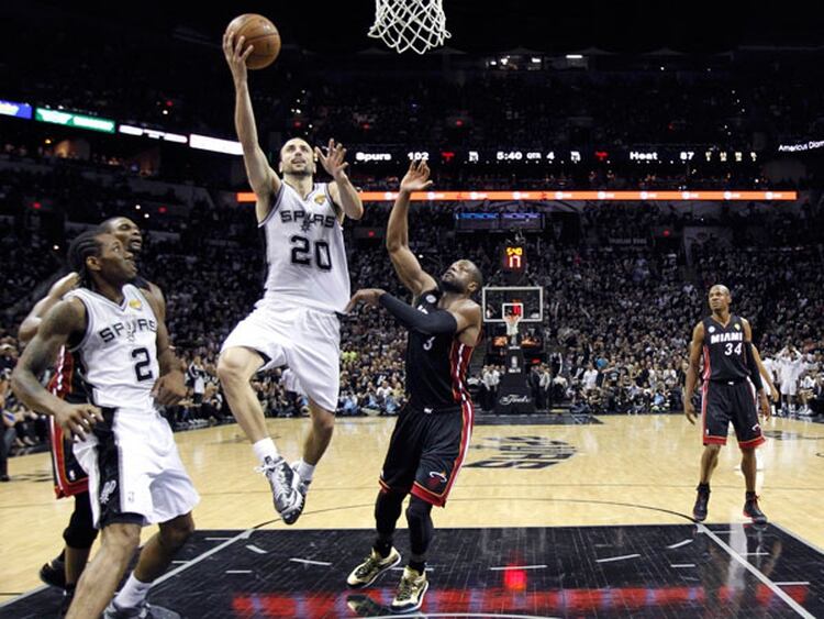Tras ese partido, San Antonio Spurs ganó un nuevo anillo de la NBA (Reuters)