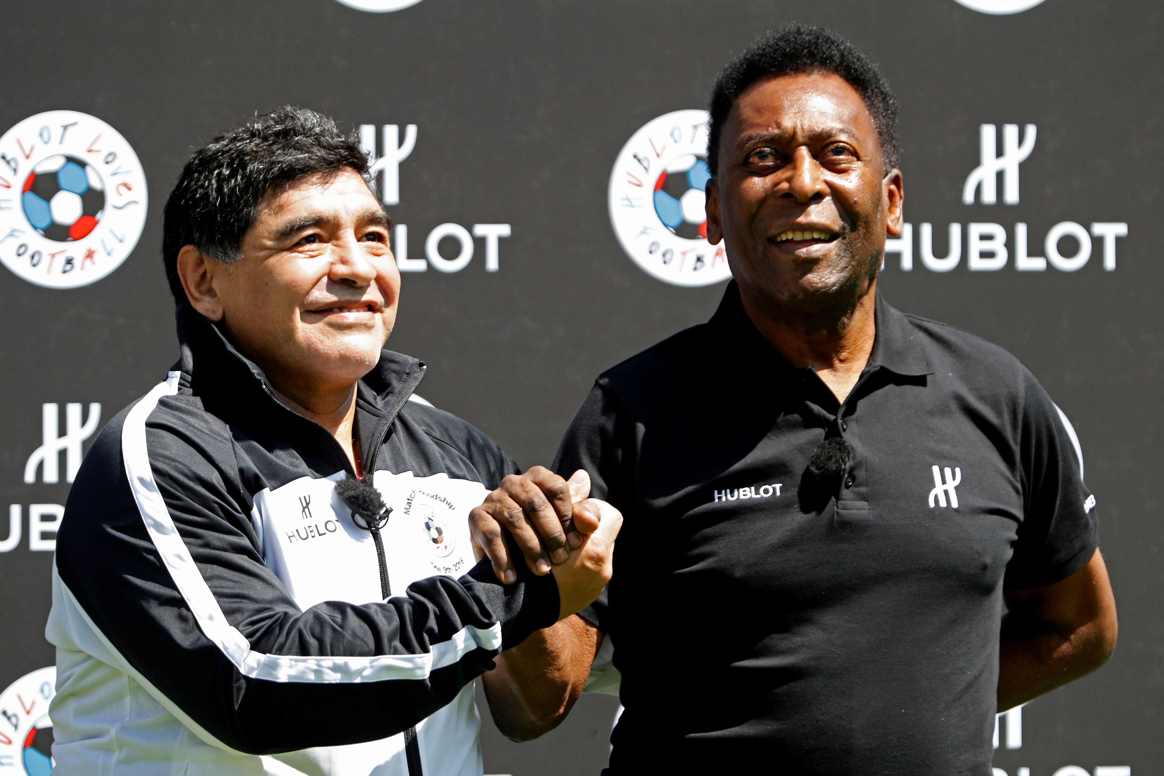 Maradona y Pelé, incluidos en el estudio