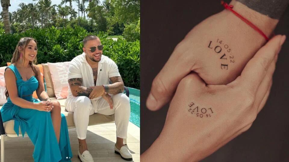 Paola Jara y Jessi Uribe sellan su amor con tatuaje: ¿cuál es su significado?