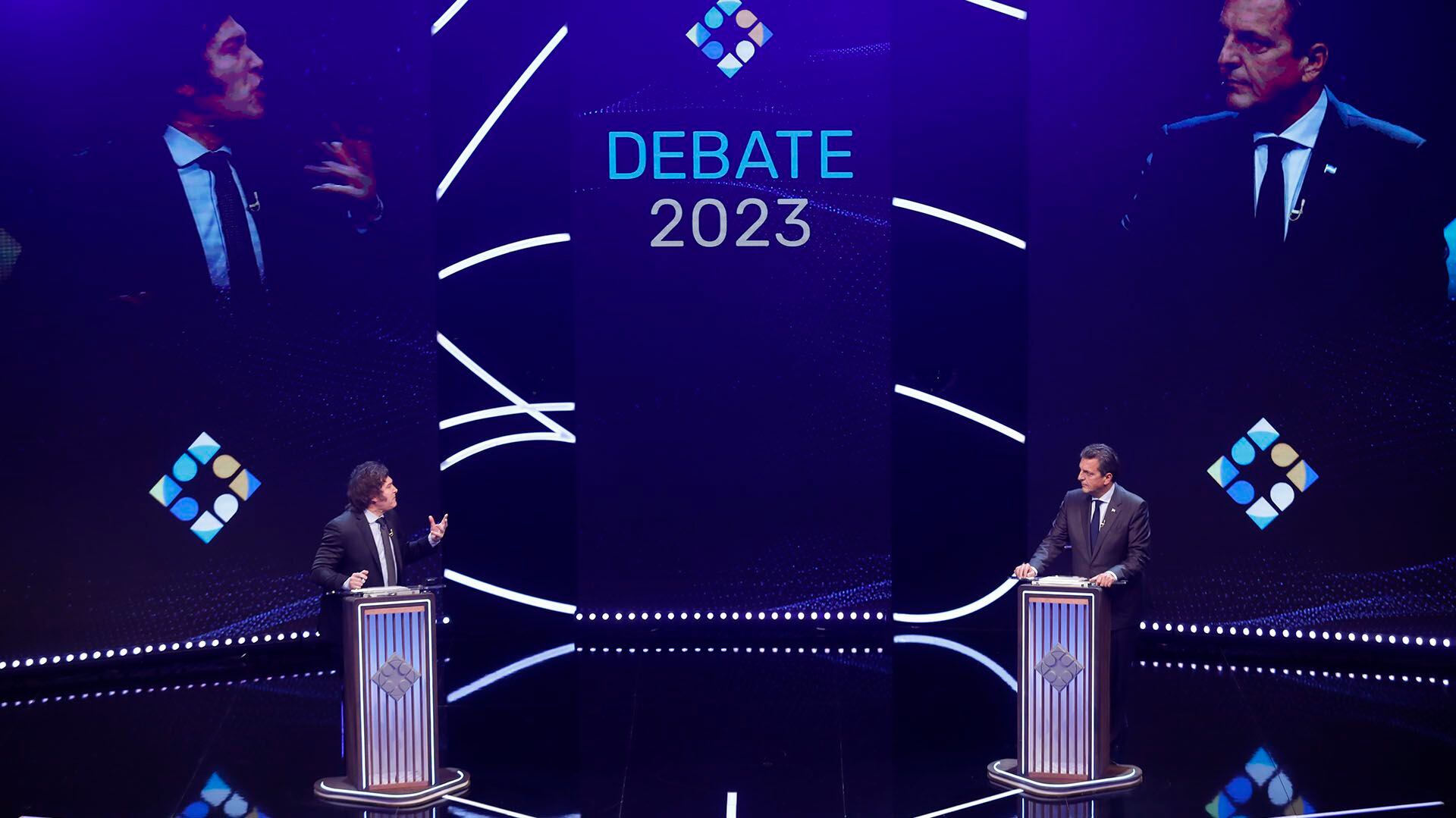 Debate Presidencial 2023 - Sergio Massa - Javier Milei