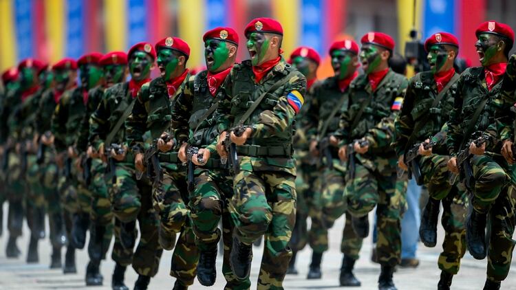 Soldados de la Fuerza Armada Nacional Bolivariana
