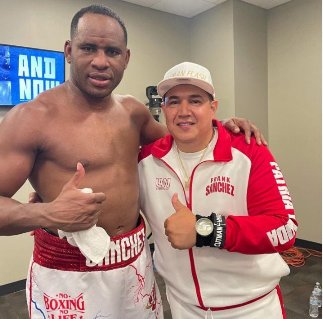  Frank Sánchez, boxeador cubano, abandonó el gimnasio de San Diego, California de Eddy Reynoso (Foto: Instagram/@caneloteam)