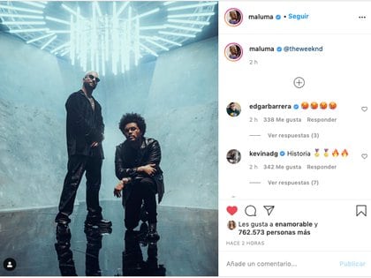 Lo que nadie esperaba: Maluma y The Weeknd preparan colaboración - Infobae