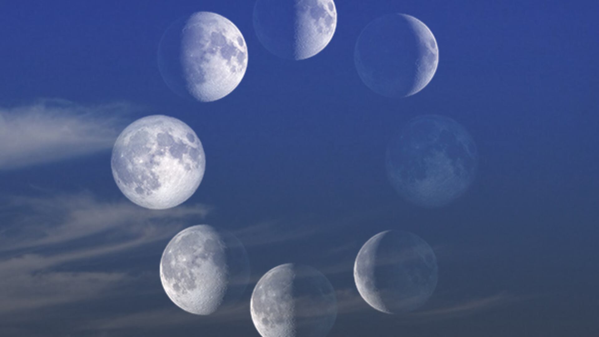 El calendario lunar de enero de 2024 tendrá como última fase a la luna llena. (NASA)