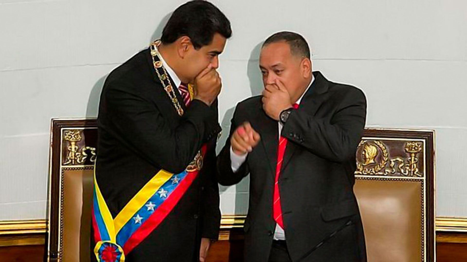 Nicolás Maduro y Diosdado Cabello (EFE)