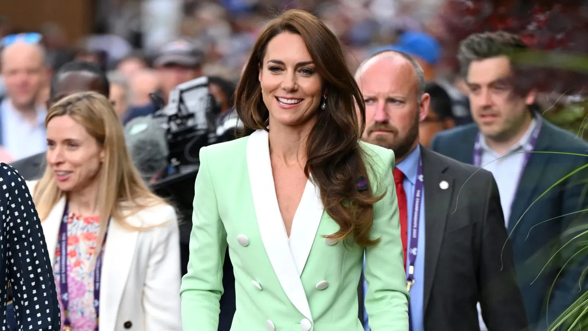 Kate Middleton se hizo viral en TikTok por la concentración con la que ve el torneo de Wimbledon.