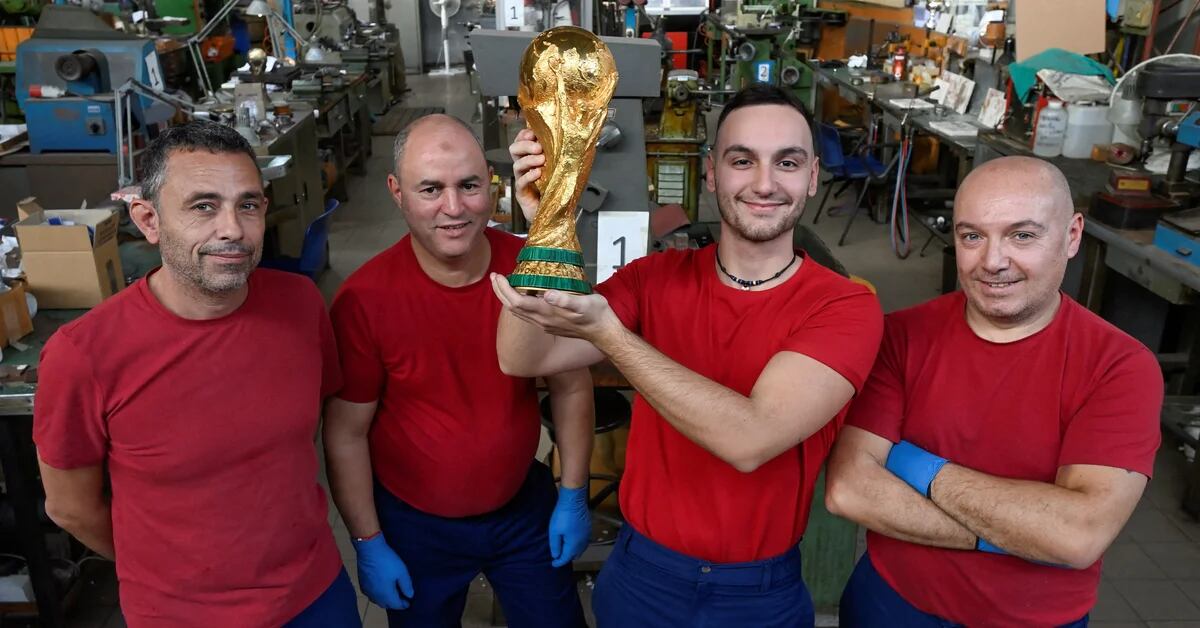 Les secrets de l’usine italienne où la Coupe du monde a été fabriquée et est toujours en cours de restauration