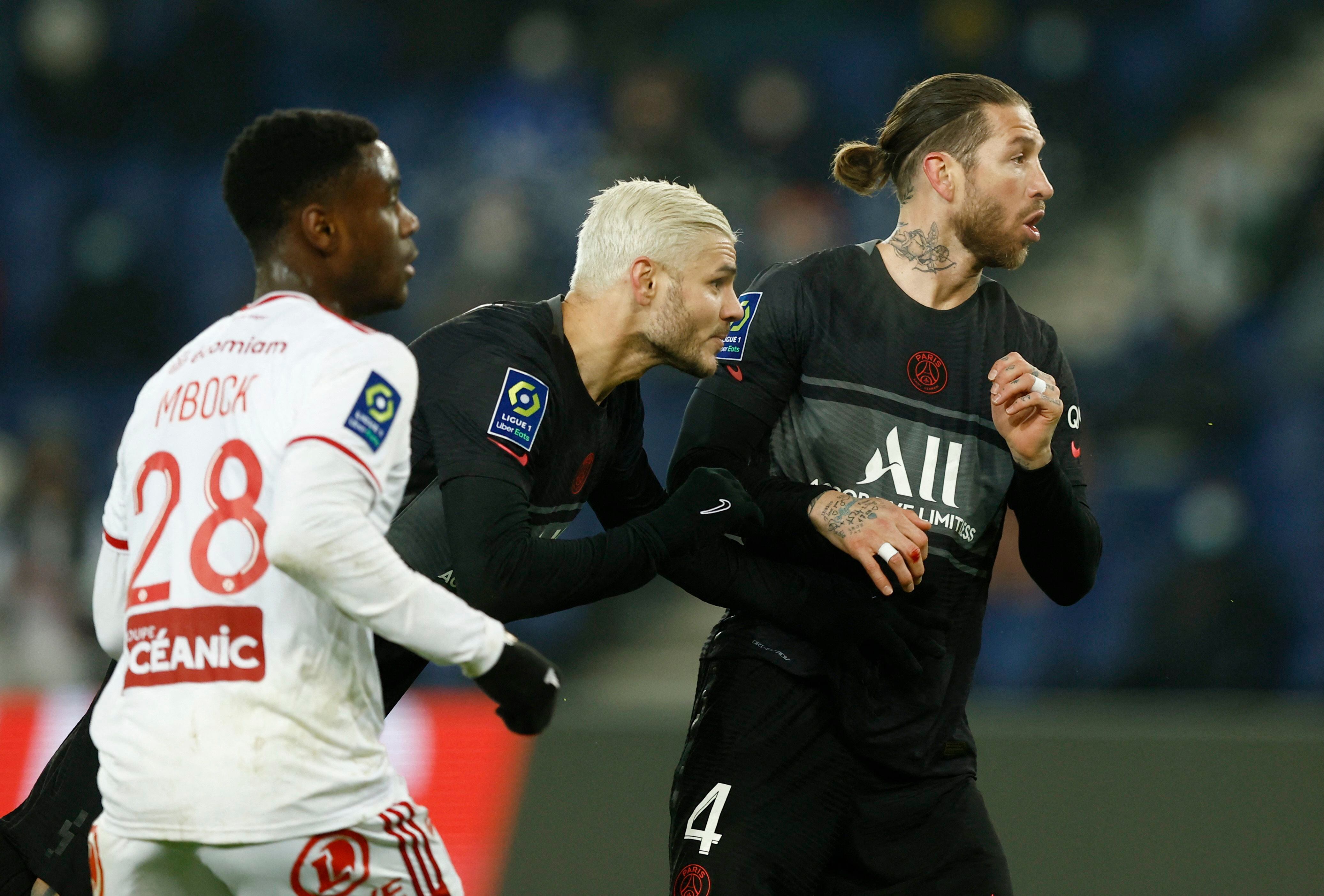 Mauro Icardi sueña con volver a compartir plantel con Sergio Ramos (Foto: Reuters)