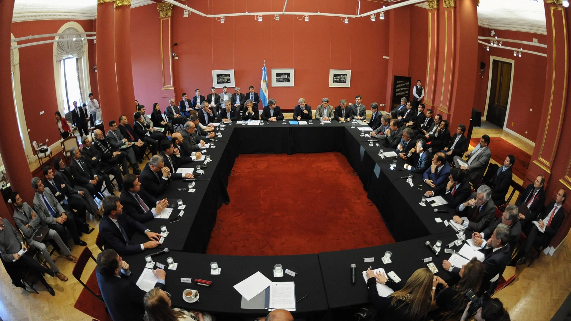 La reunión de los gobernadores en Casa Rosada