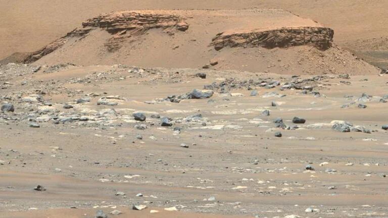 El Perseverance descubre magma en sus exploraciones en Marte 