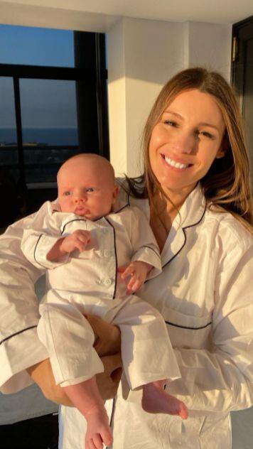 Pampita Ardohain fue madre por quinta vez el pasado 22 de julio, el día en que nació Ana García Moritán