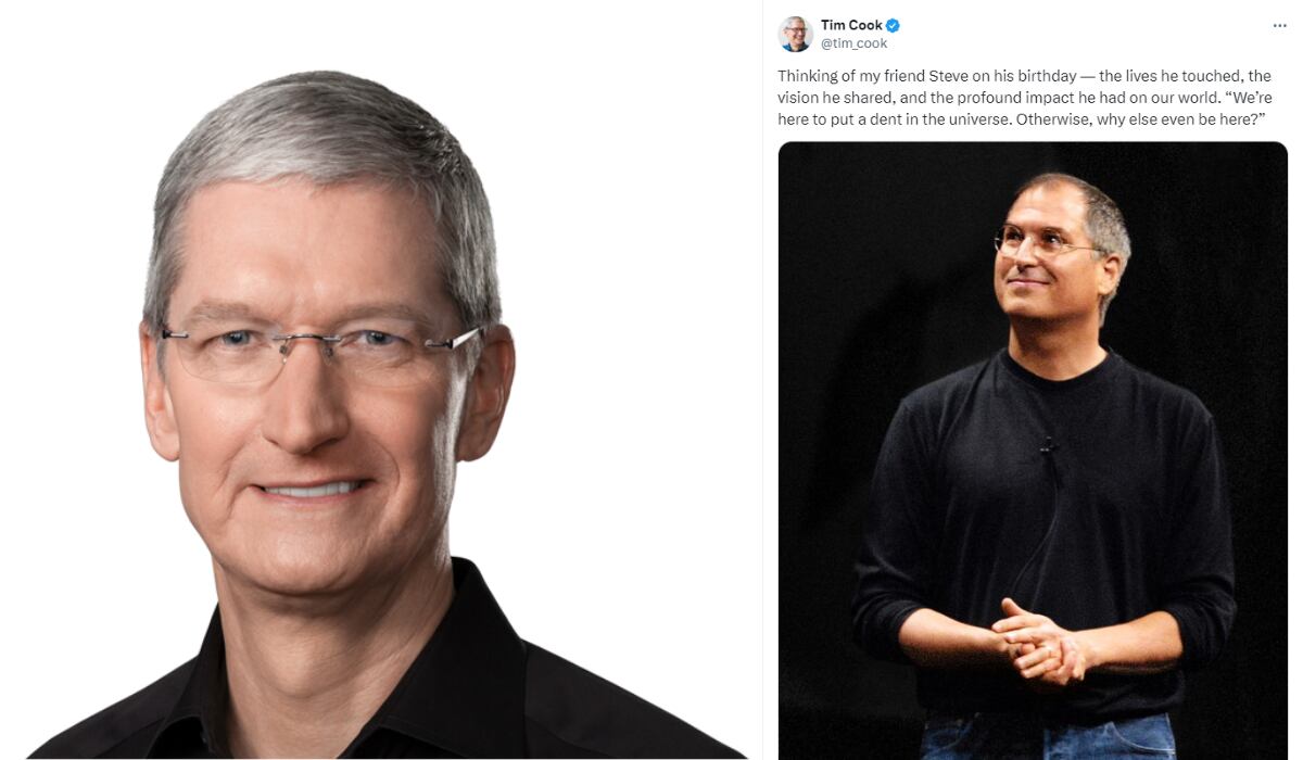 Tim Cook  es director ejecutivo de Apple desde el año 2011. (Apple / X: tim_cook)