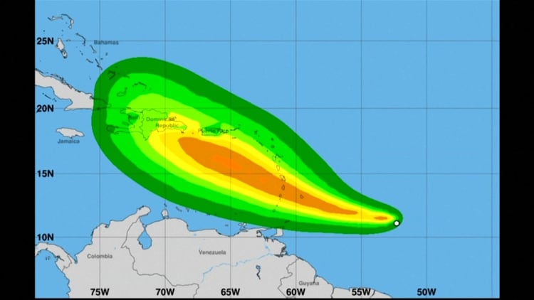 Dorian se podría convertir en huracán categoría uno entre el martes y miércoles de esta semana (Foto: Archivo)