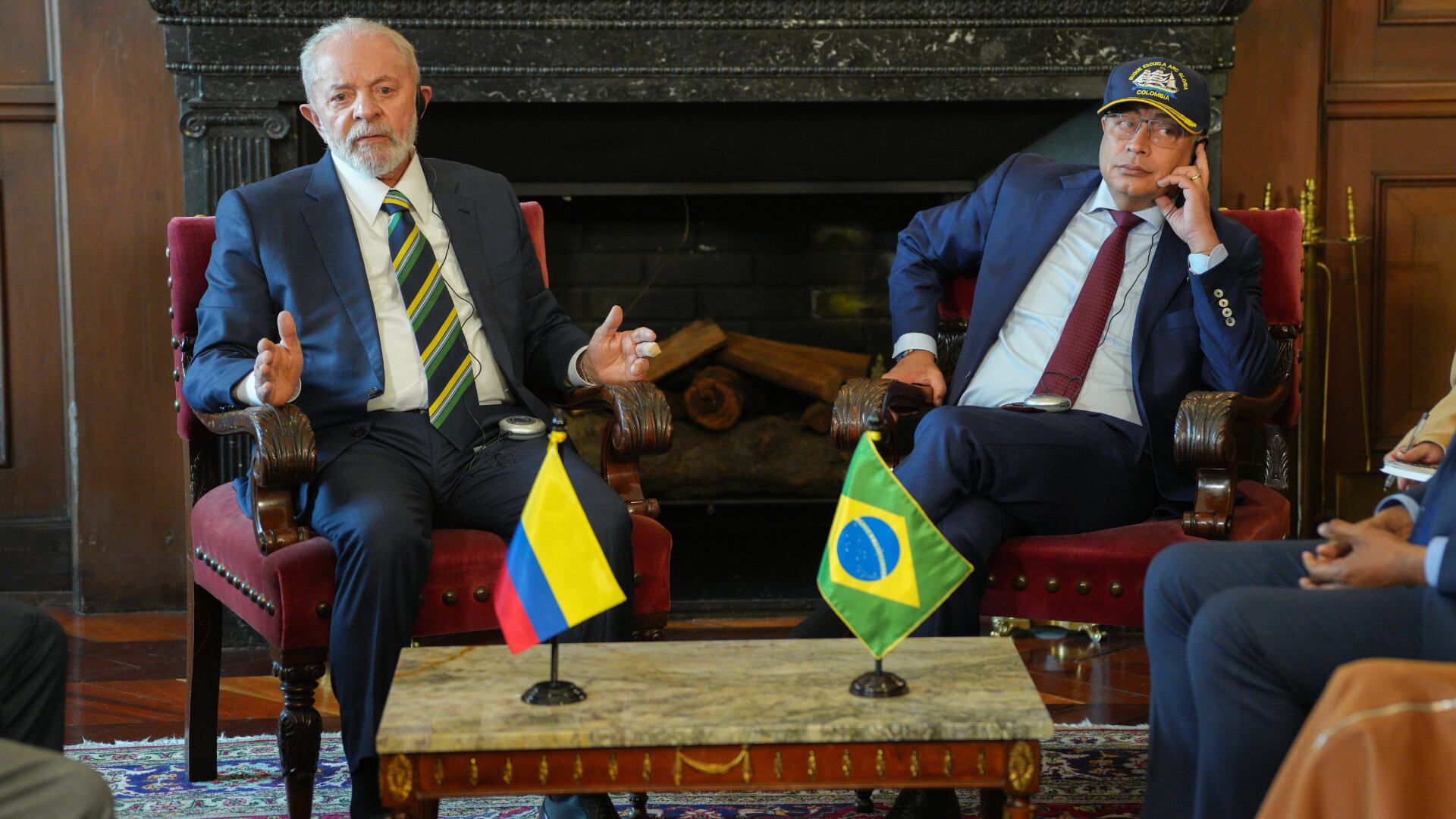 El diálogo entre Lula y Petro abordaron una propuesta para abordar la crisis en Venezuela - crédito Juan Cano/Presidencia