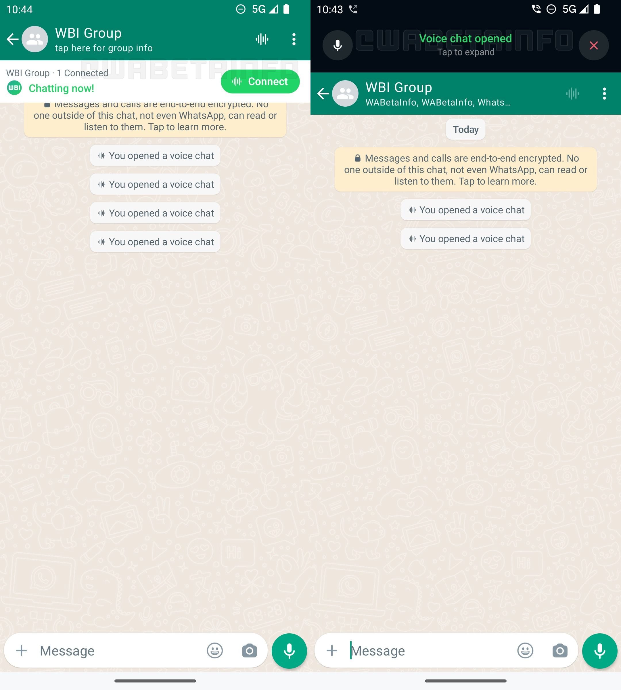 WhatsApp lanzará chats de voz al estilo de Discord. (WABetaInfo)