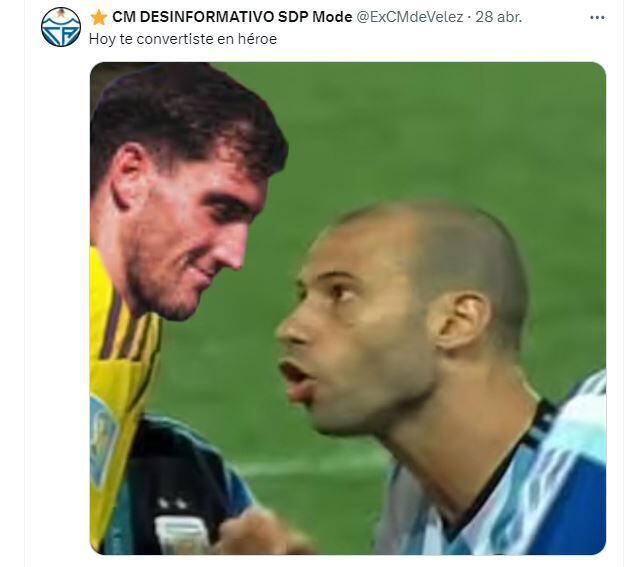 memes vélez vs argentinos