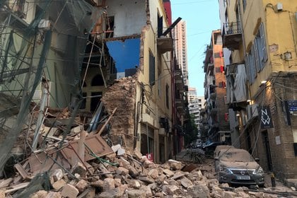La destrucción fue casi total en algunos sectores (REUTERS/Ayat Basma)