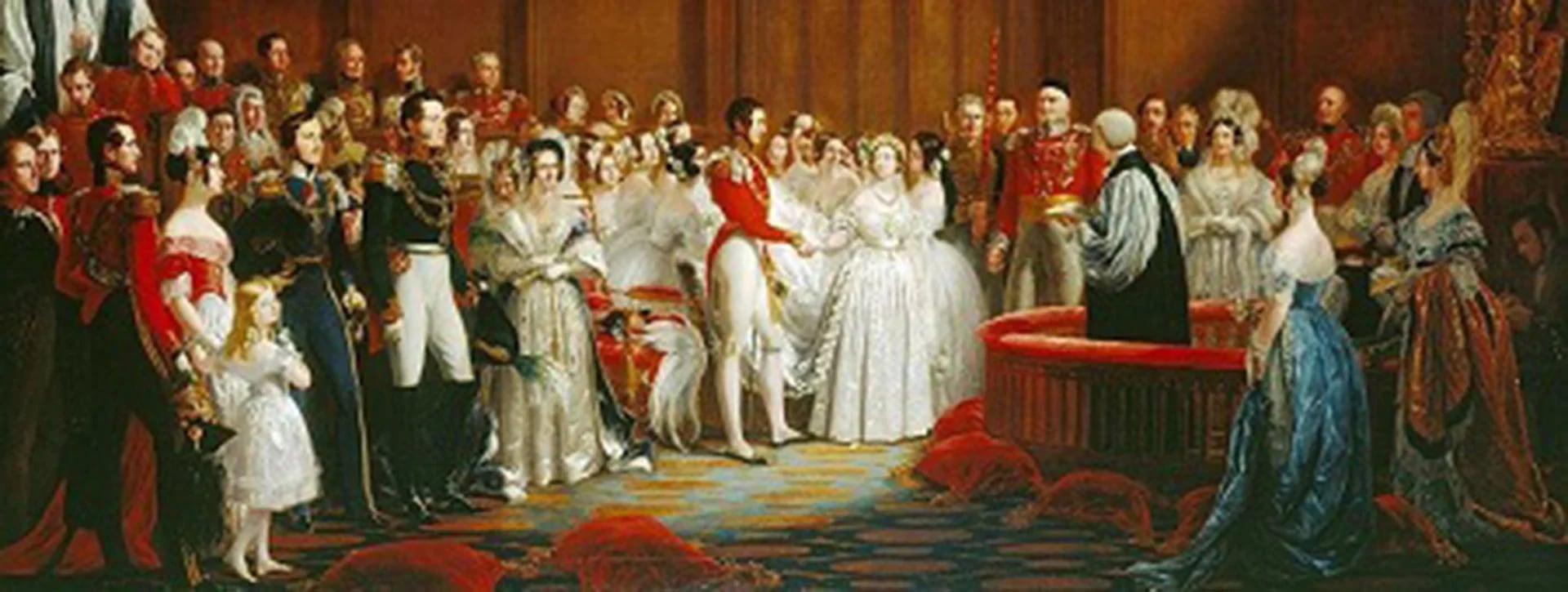 El casamiento de Alberto y Victoria, febrero de 1840