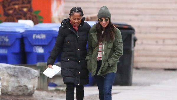 Meghan Markle con su madre, Doria Ragland (Grosby Group)